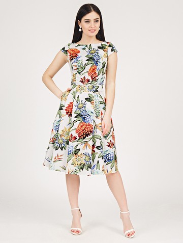 Платье djovanna, цвет белый Product 049be9ec 7c9e 11e9 9461 408d5c780b56
