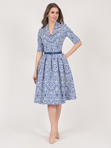 Платье milty, цвет голубой Product 088161ff 3029 11e9 b7ca 408d5c780b56