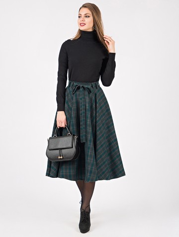 Юбка mariam, цвет темно-зеленый Product 10e5d7a1 f3e3 11e8 98a1 408d5c780b56