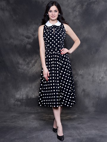 Платье etery, цвет черно-белый Product 127b5cd3 5822 11e7 99e1 408d5c780b56