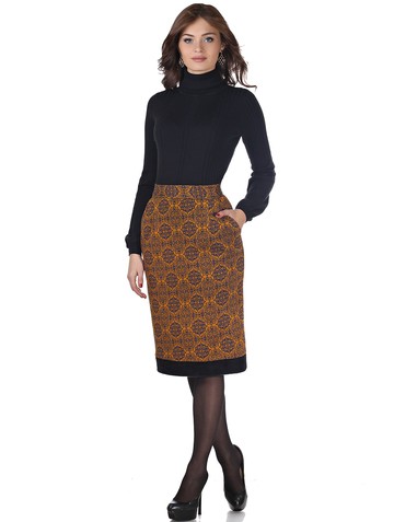 Юбка lotty, цвет желто-синий Product 147cd7fb 7d58 11e5 8013 6cf049b91f32