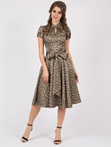 Платье twiksy, цвет золотой Product 1923aa77 fe04 11e8 af1d 408d5c780b56