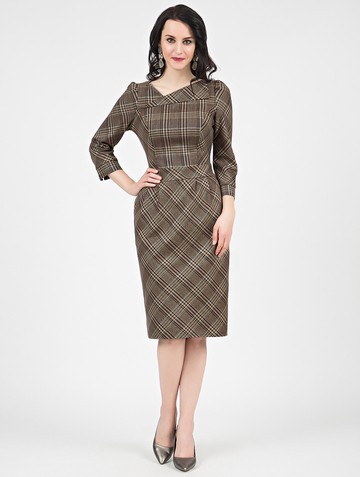 Платье malvina, цвет кофе с молоком Платье malvina, цвет кофе с молоком
