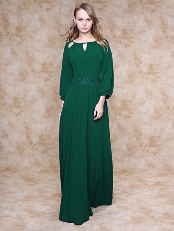 Платье lyisana, цвет насыщенно-зеленый
