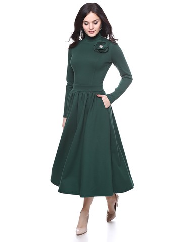 Платье zarima, цвет темно-зеленый Product 232f0716 bb00 11e7 9638 408d5c780b56
