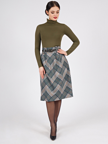 Юбка nadia, цвет серый Product 25306f8e ffa8 11e8 af1d 408d5c780b56