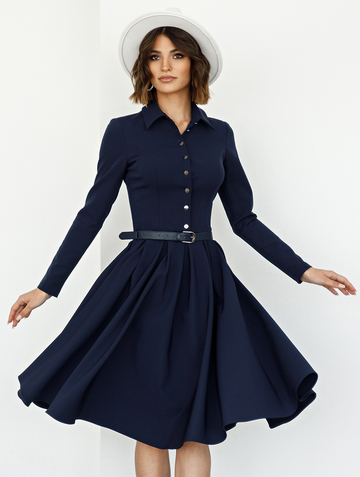 Платье Pl000882V(lanfren), цвет чернильный