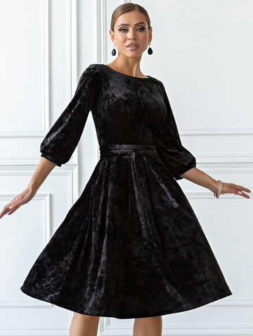 Платье MPl00123V(alfira), цвет черный