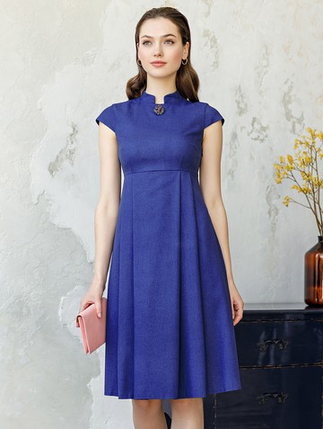 Платье GPl00195L(maru), цвет синий