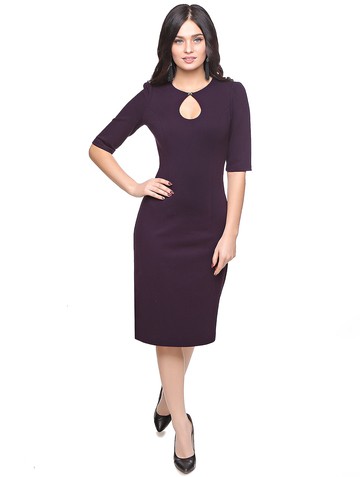 Платье elvina, цвет темно-фиолетовый Product 2e07af19 e180 11e7 be99 408d5c780b56