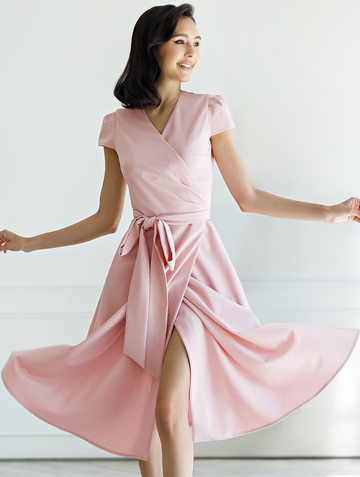 Платье nina, цвет светло-розовый
