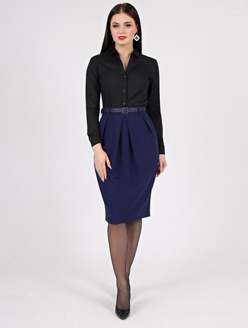 Юбка leksa, цвет синий Product 38fe2c32 f6fc 11e8 98a1 408d5c780b56