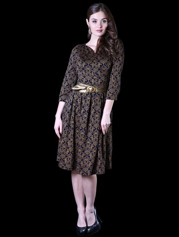 Платье sagny, цвет сине-желтый Product 3b15c1a5 3ebf 11e6 bd0a 408d5c780b56