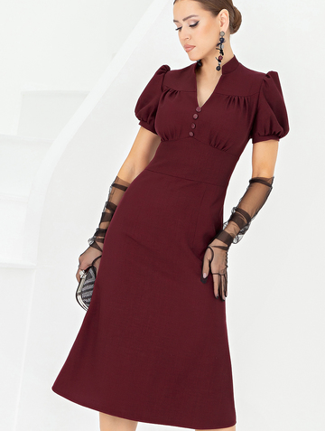 Платье MPl00109L(miraty), цвет бордовый