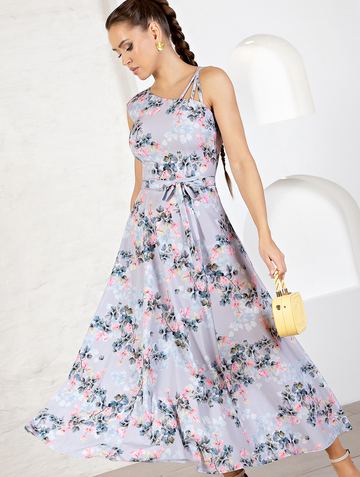 Платье GPl00253L(greys), цвет серо-жемчужный