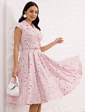 Платье Pl000698L(klozy), цвет пудровый