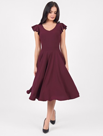 Платье nilsa, цвет гранатовый Product 44879caf 294e 11e9 b1d9 408d5c780b56