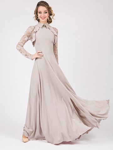 Платье mariana, цвет серо-розовый Product 46cc9ba0 febe 11e8 af1d 408d5c780b56