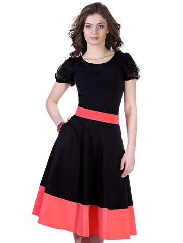 Юбка dara, цвет черно-розовый Product 52d4b961 3462 11e6 bd0a 408d5c780b56