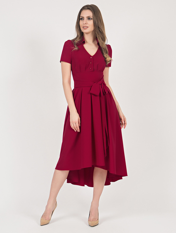 Платье krissy, цвет карминный Product 568a2822 34f1 11e9 b7ca 408d5c780b56