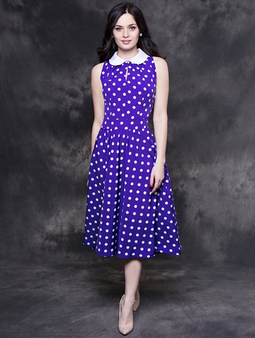 Платье etery, цвет фиолетово-белый Product 5781a6b8 5822 11e7 99e1 408d5c780b56