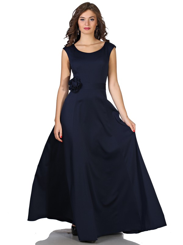 платье однотонное до колен. силует. синее платье ламода. прямое платье ниже колена. женские платья по скидки.