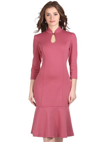 Платье sera, цвет пепельно-розовый
