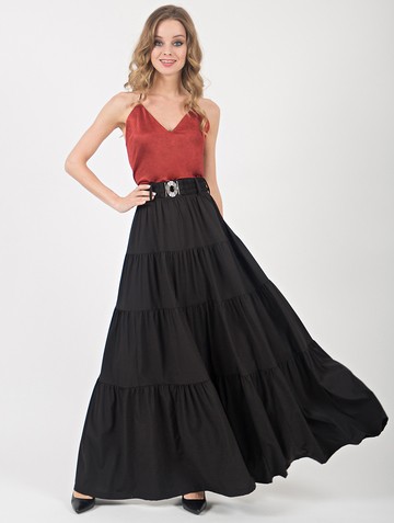 Юбка triana, цвет черный Product 76b4f3a0 2aac 11e9 b1d9 408d5c780b56