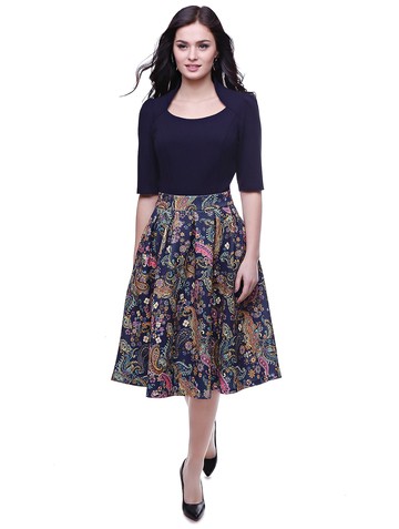 Платье dastin, цвет сине-желтый Product 77cd79dc d513 11e7 b53b 408d5c780b56