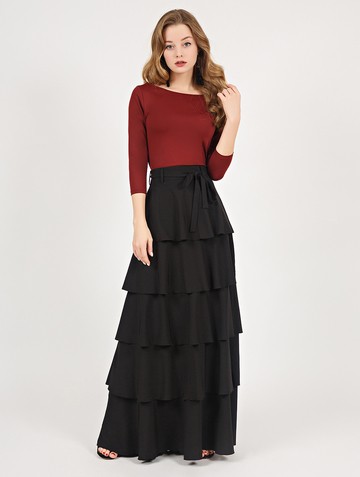 Юбка sarika, цвет черный Product 7898f774 3033 11e9 b7ca 408d5c780b56