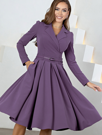 Платье Pl000921V(silvy), цвет лиловый