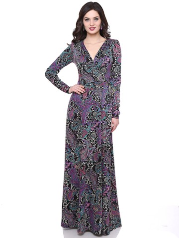 Платье talany, цвет черно-фиолетовый Product 7ee80fac b005 11e6 a543 408d5c780b56