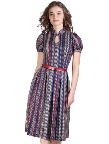 Платье nensy, цвет сине-бордовый Product 8169c163 5ae7 11e5 aa39 6cf049b91f32