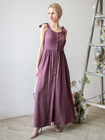 Платье izabela, цвет пурпурный