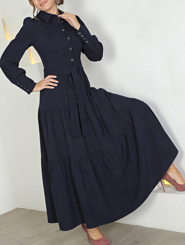 Платье MPl00015Z(batty), цвет темно-синий
