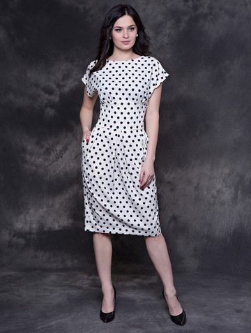 Платье djenna, цвет бело-синий Product 8b11696d 581c 11e7 99e1 408d5c780b56
