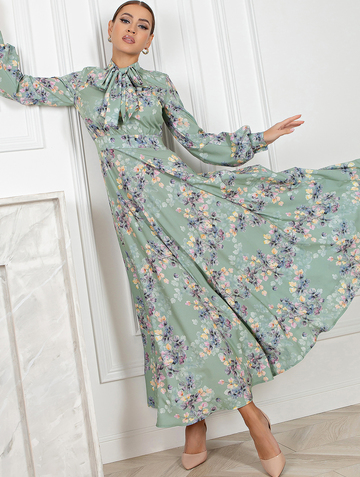 Платье MPl00185V(petty), цвет светло-оливковый