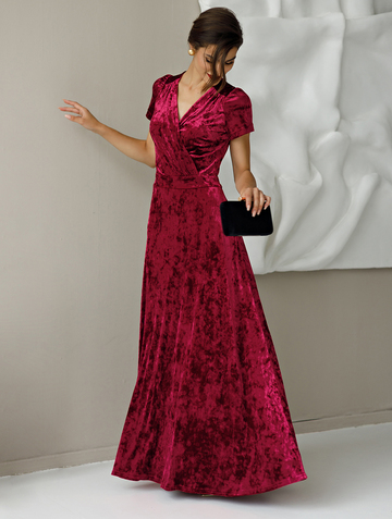 Платье leonida, цвет сливовый