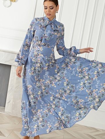 Платье MPl00185V(petty), цвет светлый индиго