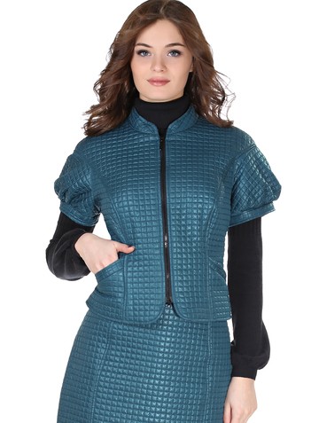 Жилет minola, цвет бирюзовый Жилет minola, цвет бирюзовый
