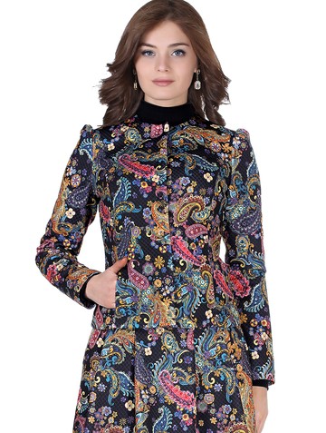 Жакет tais, цвет черно-желтый Product be6eeec2 71b4 11e5 aa39 6cf049b91f32