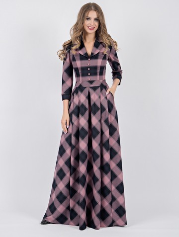 Платье elizaveta, цвет лилово-черный Product bfaf851d b67d 11e8 919b 408d5c780b56