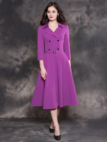 Платье romula, цвет насыщенно-сиренев