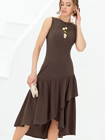 Платье MPl00108L(kerris), цвет шоколадный