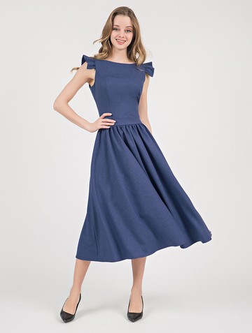 Платье dominika, цвет синий