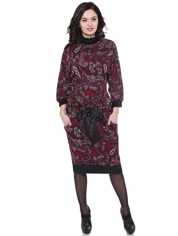 Платье sangria, цвет бордовый Product cf735cd5 9b87 11e6 993a 408d5c780b56