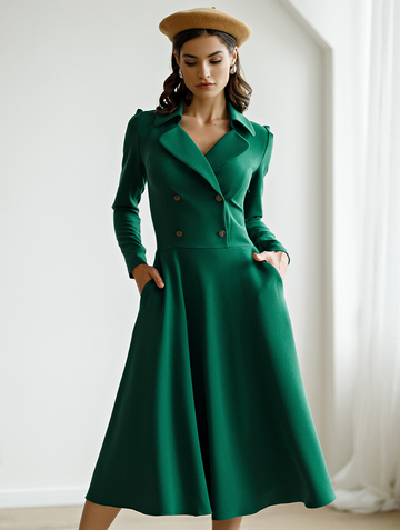 Платье MPl00016Z(medina), цвет изумрудный