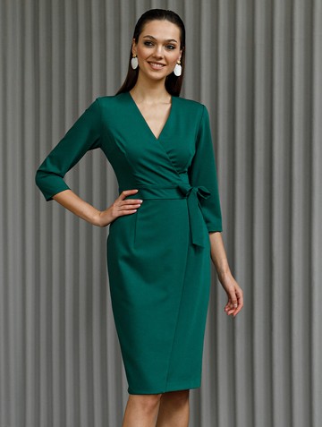 Платье larsy, цвет темно-зеленый