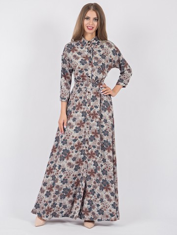 Платье magnolia, цвет лилово-серый Product d35b990f 2f6c 11e9 b1d9 408d5c780b56