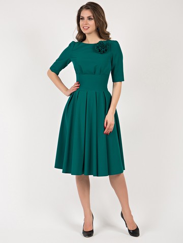 Платье irina, цвет темно-изумрудный Product d824ee97 1e20 11e9 b1d9 408d5c780b56